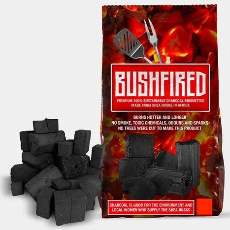 Bushfired Charcoal Briquettes